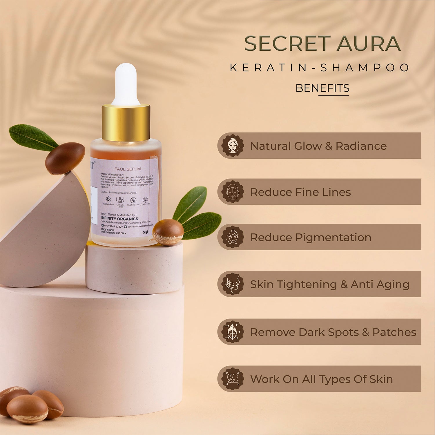 Black Spots Face Serum - 30ml Black Spots Face Serum - 30ml