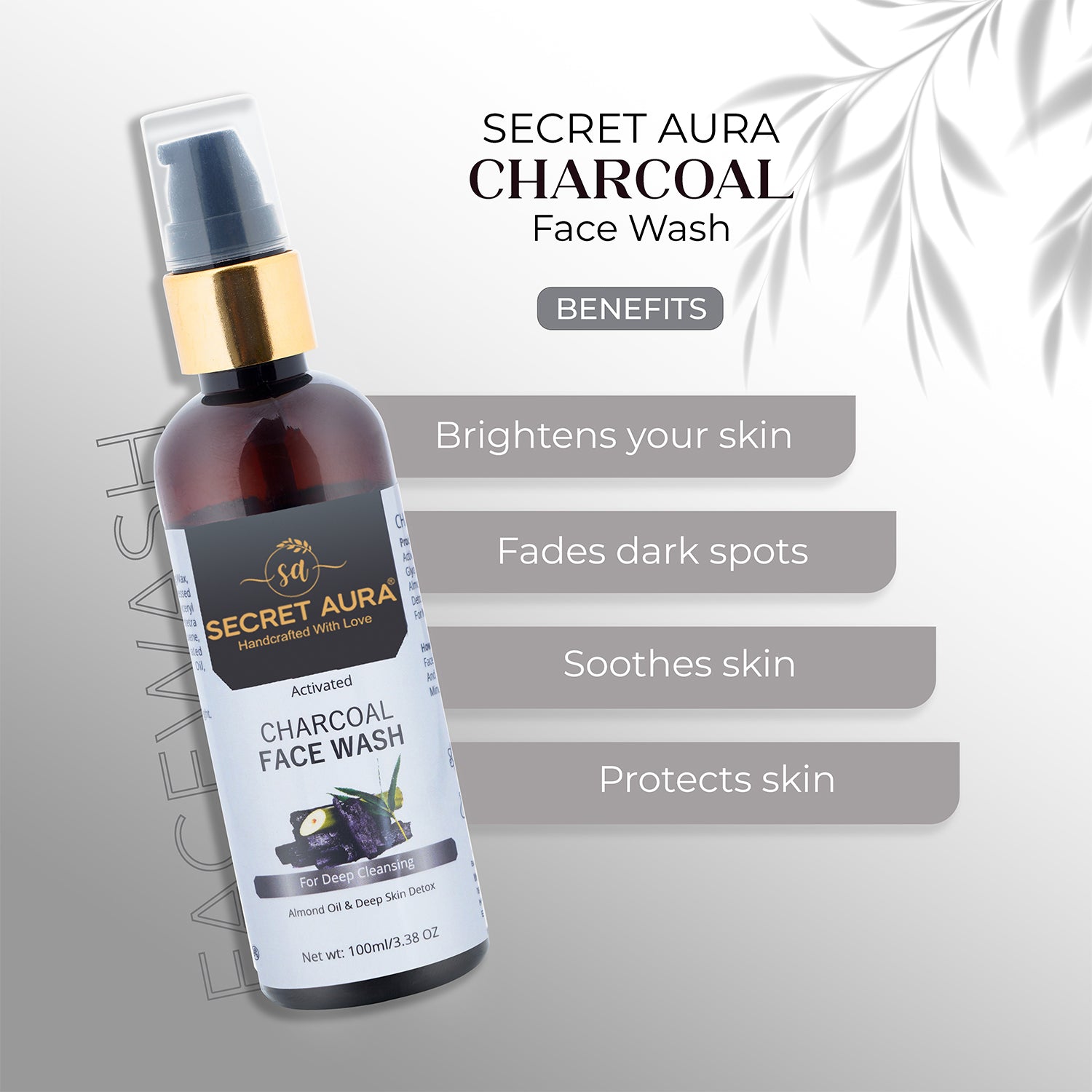 Charcoal Facewash - 100ml Charcoal Facewash - 100ml
