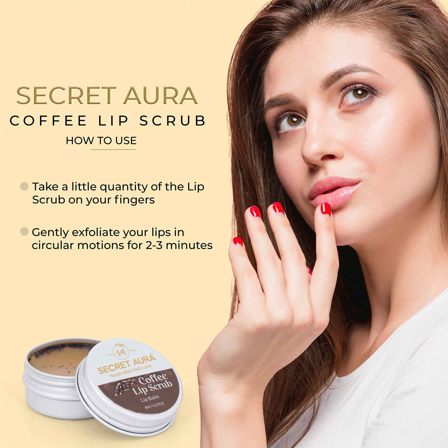 Coffee Lip Scrub - 8ml Coffee Lip Scrub - 8ml