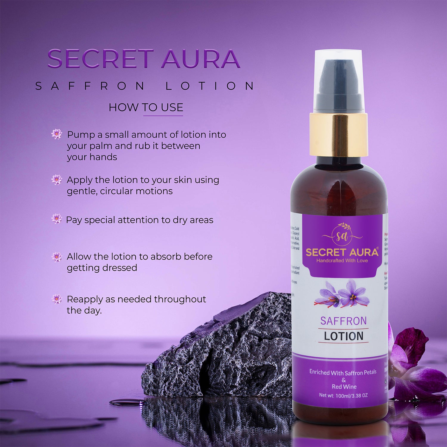 Saffron lotion - 100ml Saffron lotion - 100ml