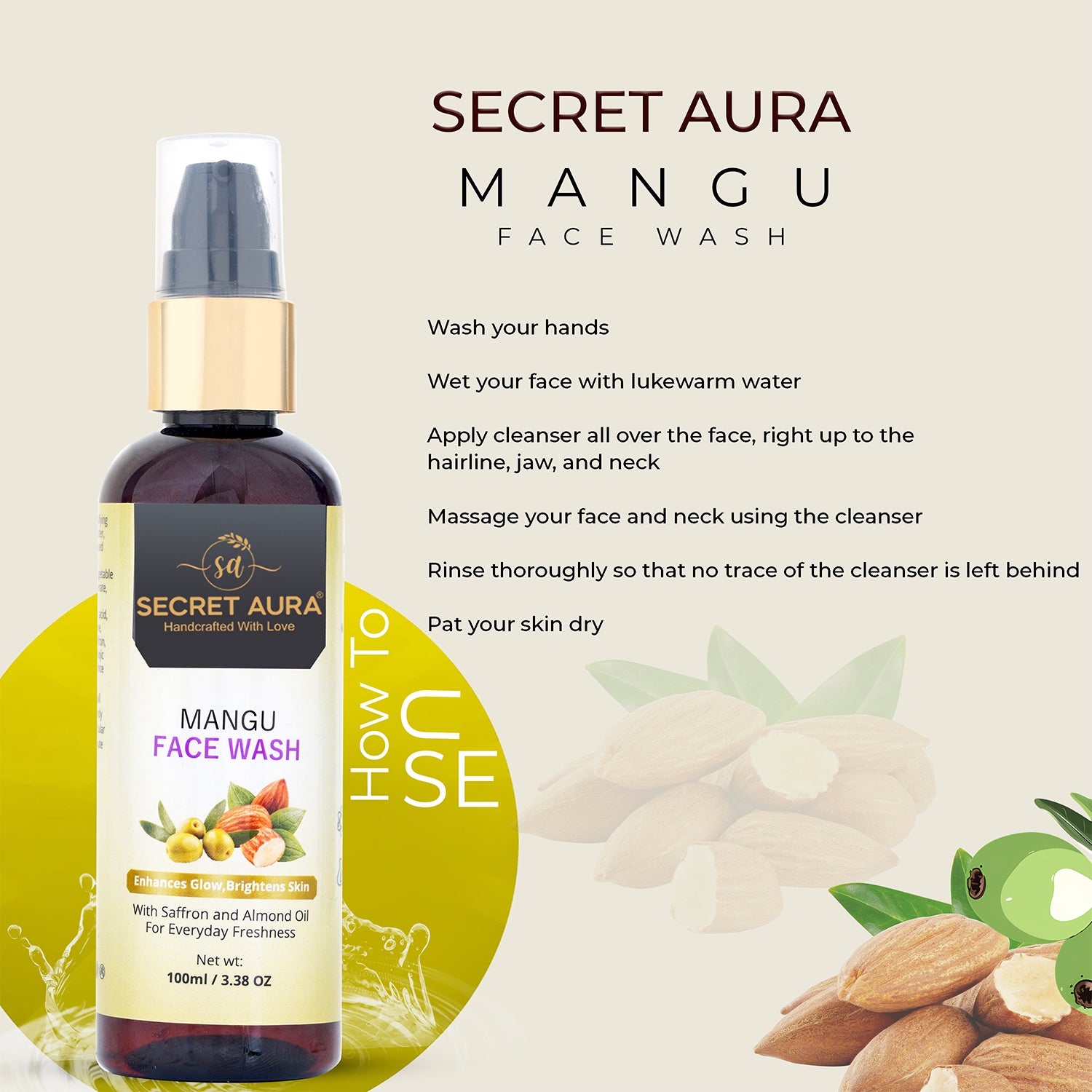 Mangu Facewash - 100ml Mangu Facewash - 100ml