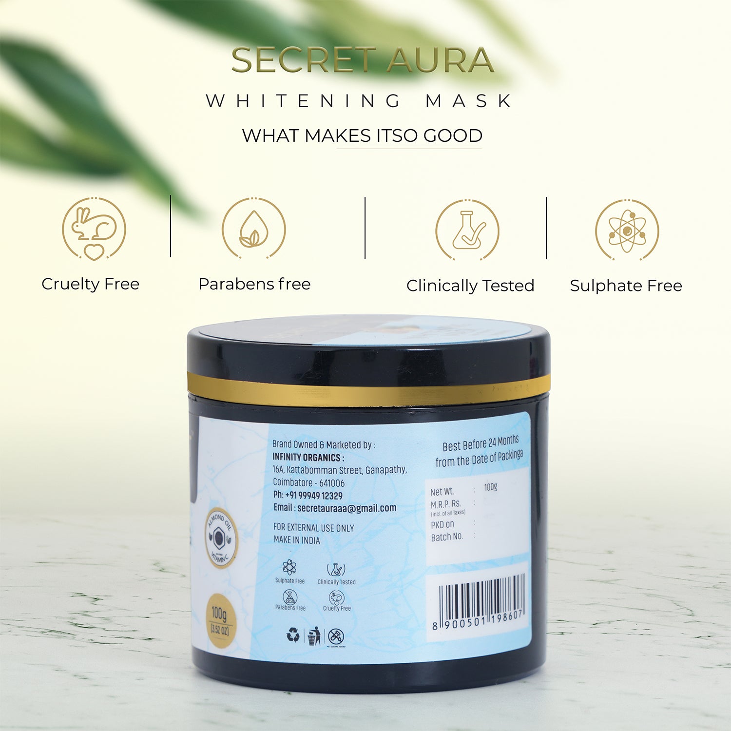 Whitening Mask - 100g Whitening Mask - 100g