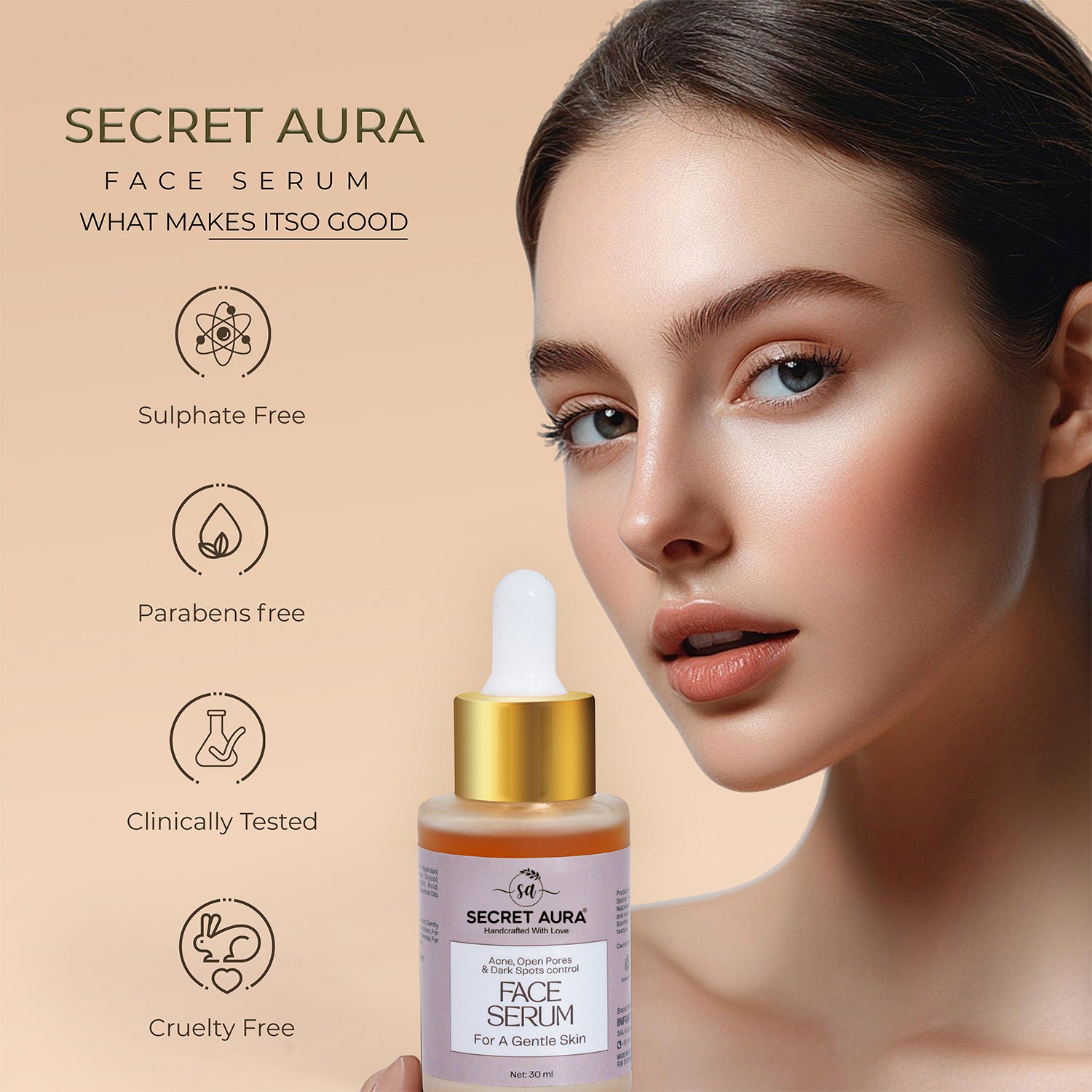 Black Spots Face Serum - 30ml Black Spots Face Serum - 30ml