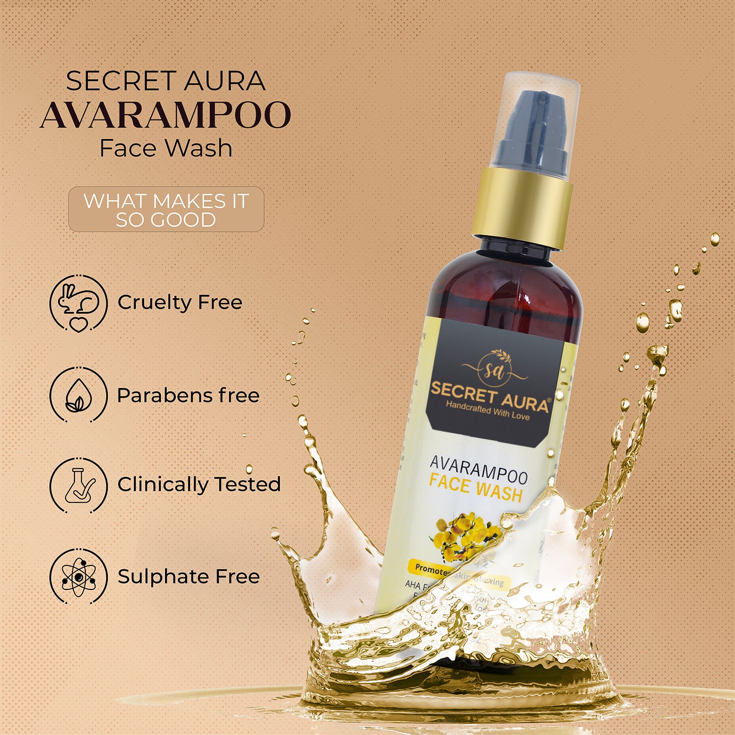 Avarampoo Facewash - 100ml Avarampoo Facewash - 100ml