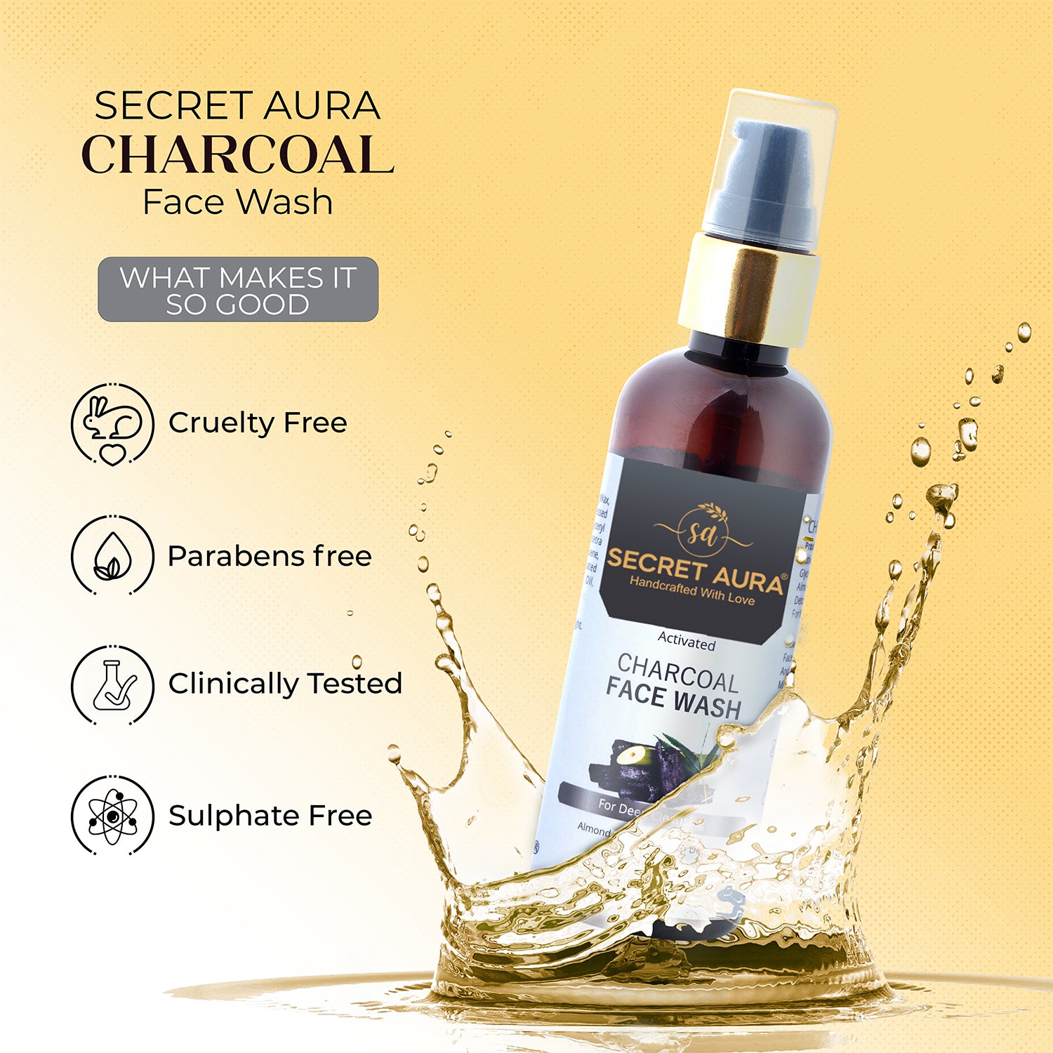 Charcoal Facewash - 100ml Charcoal Facewash - 100ml