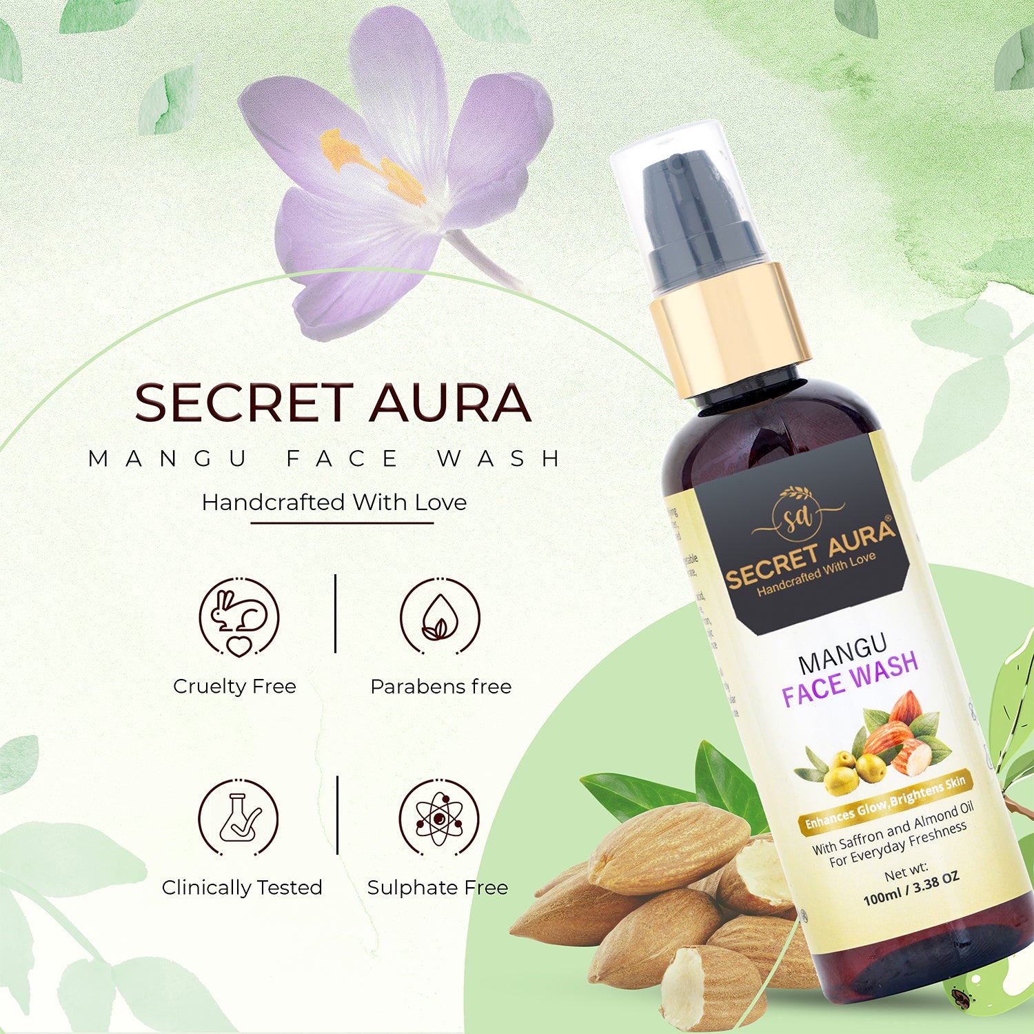 Mangu Facewash - 100ml Mangu Facewash - 100ml