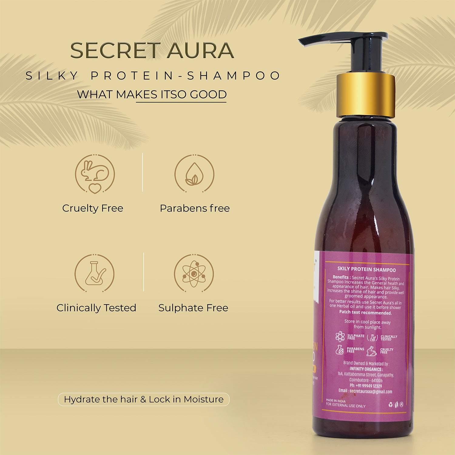 Silky Protein Shampoo - 200ml Silky Protein Shampoo - 200ml