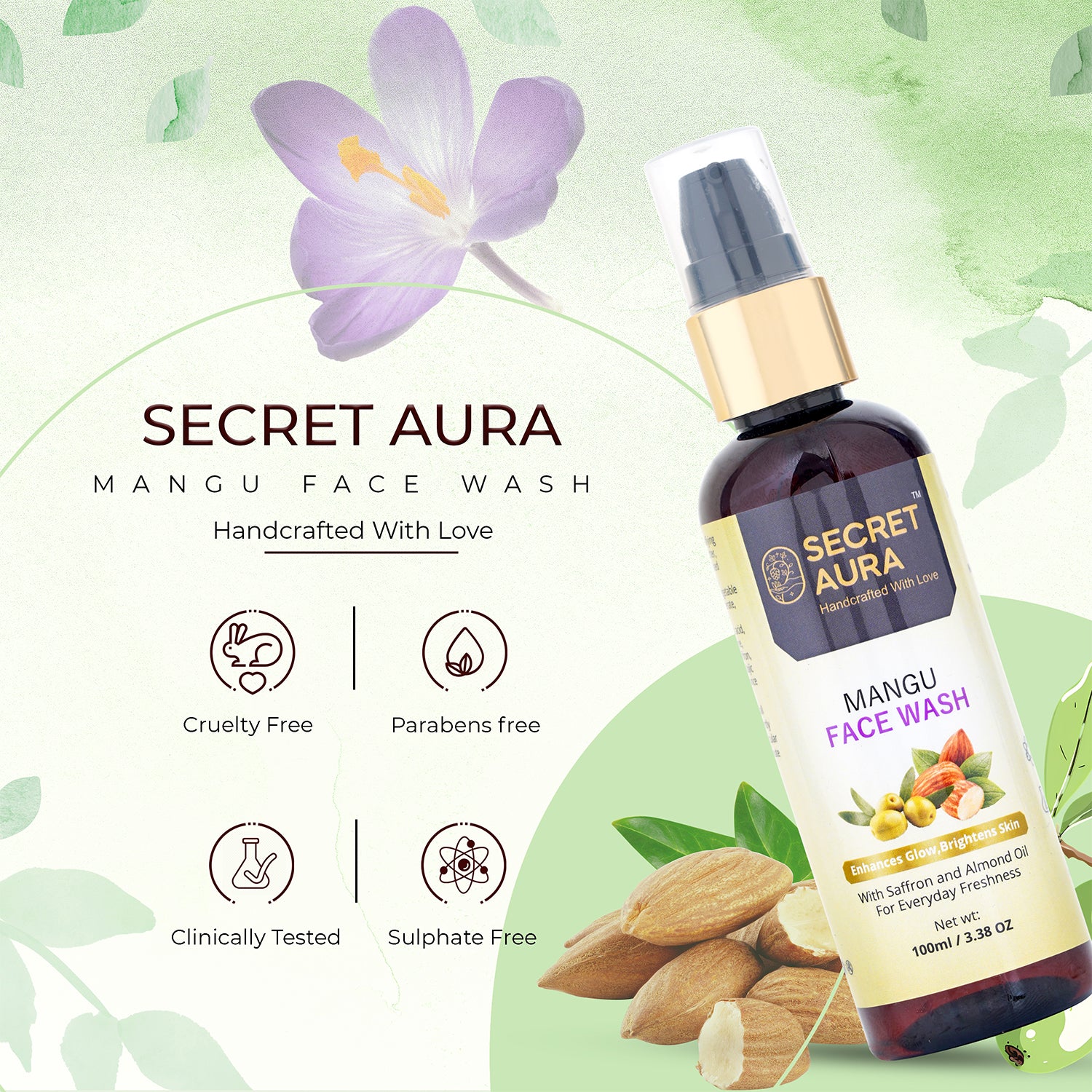 Mangu Facewash 100ml  Mangu Facewash 100ml