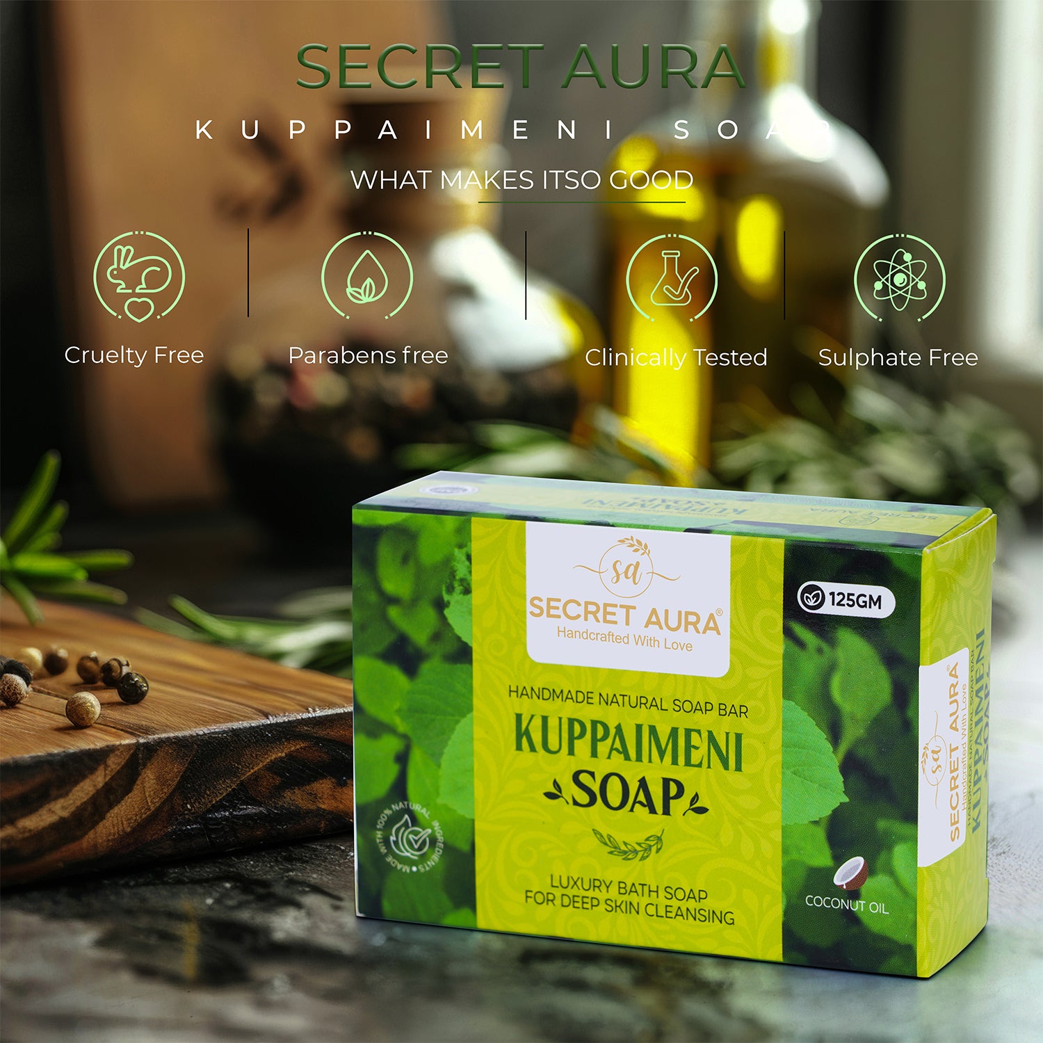 Kuppaimeni Soap - 125g Kuppaimeni Soap - 125g