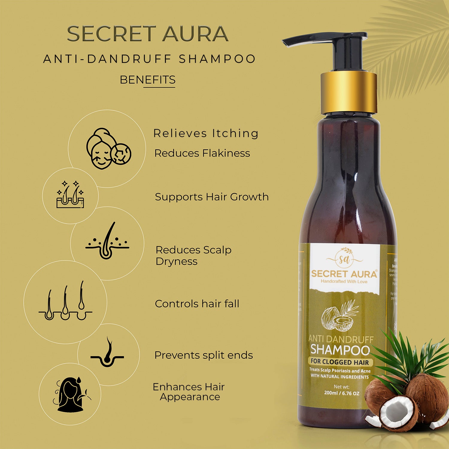 Anti Dandruff Shampoo - 100ml