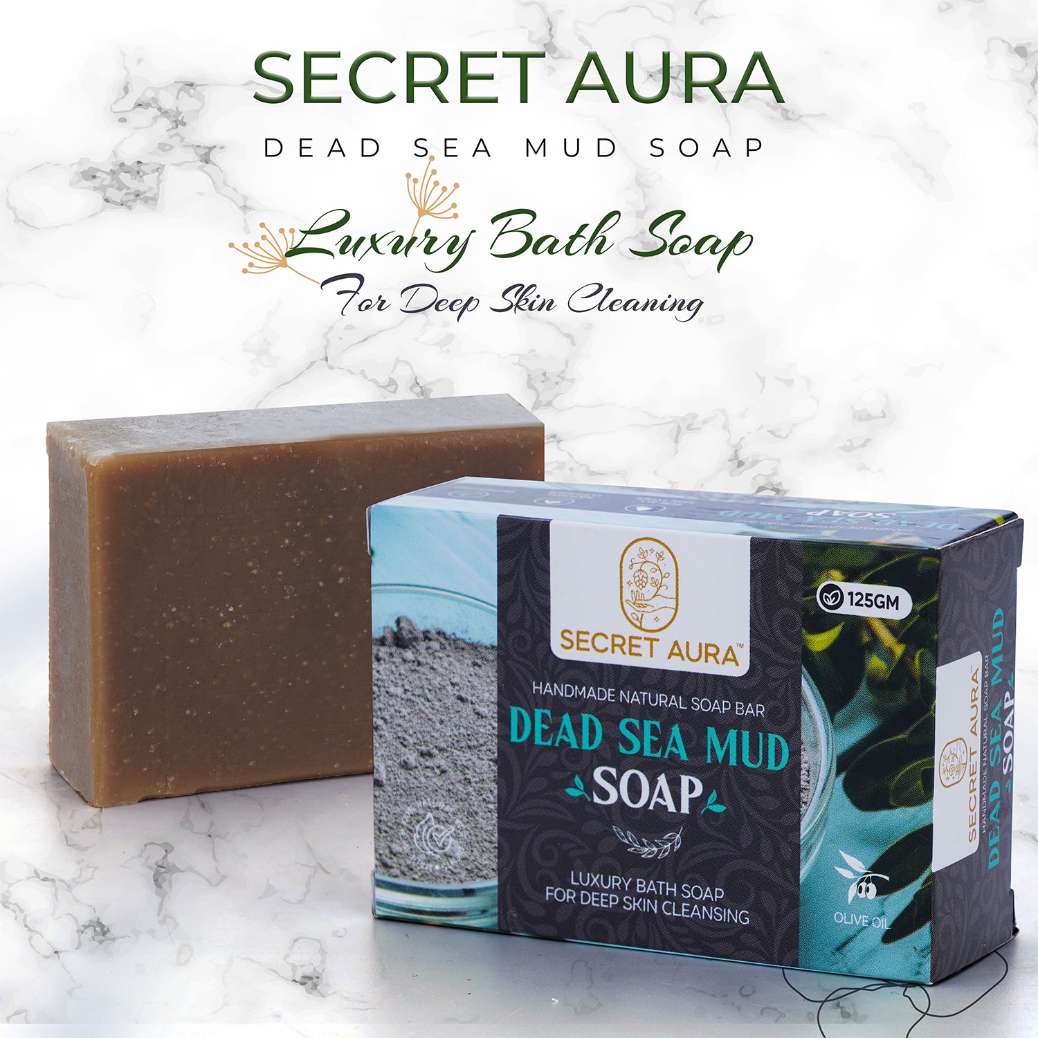 Dead Sea Mud Soap  - 125gm