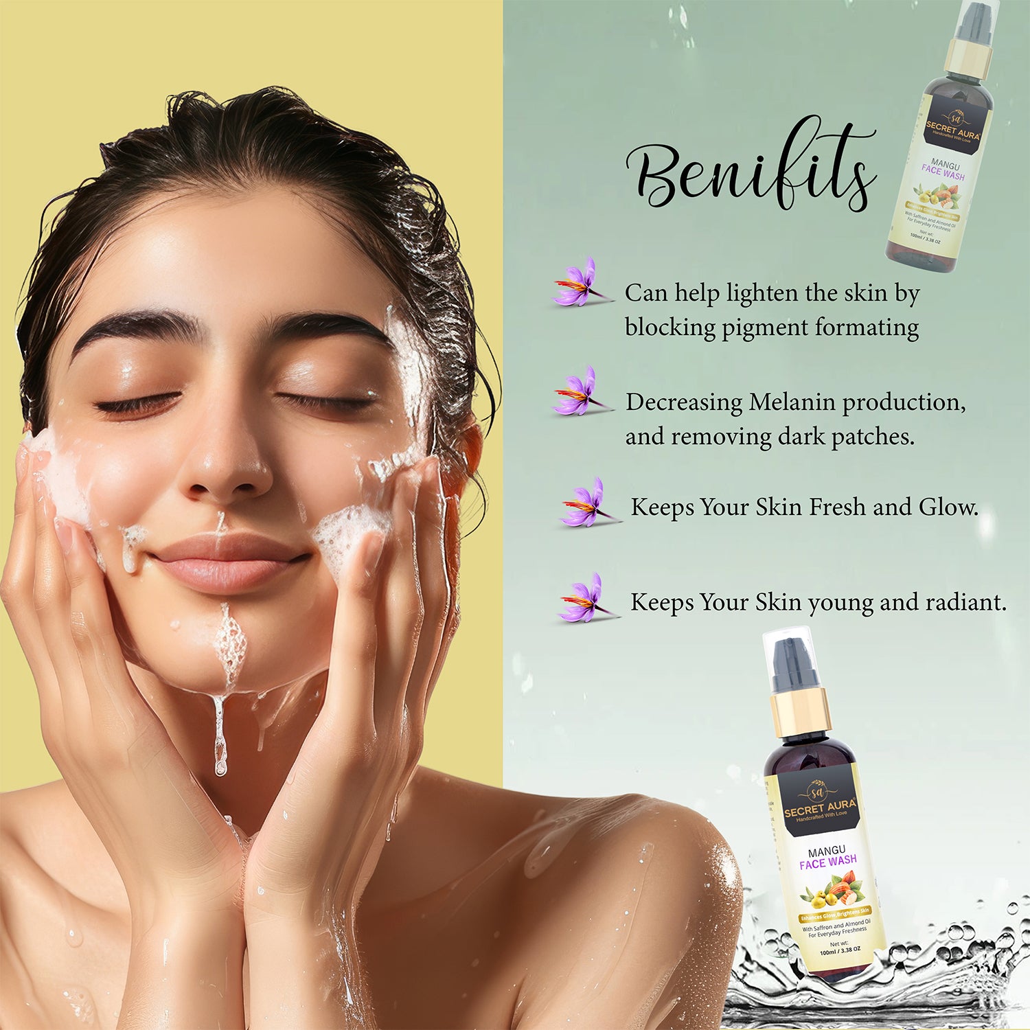 Mangu Facewash - 100ml