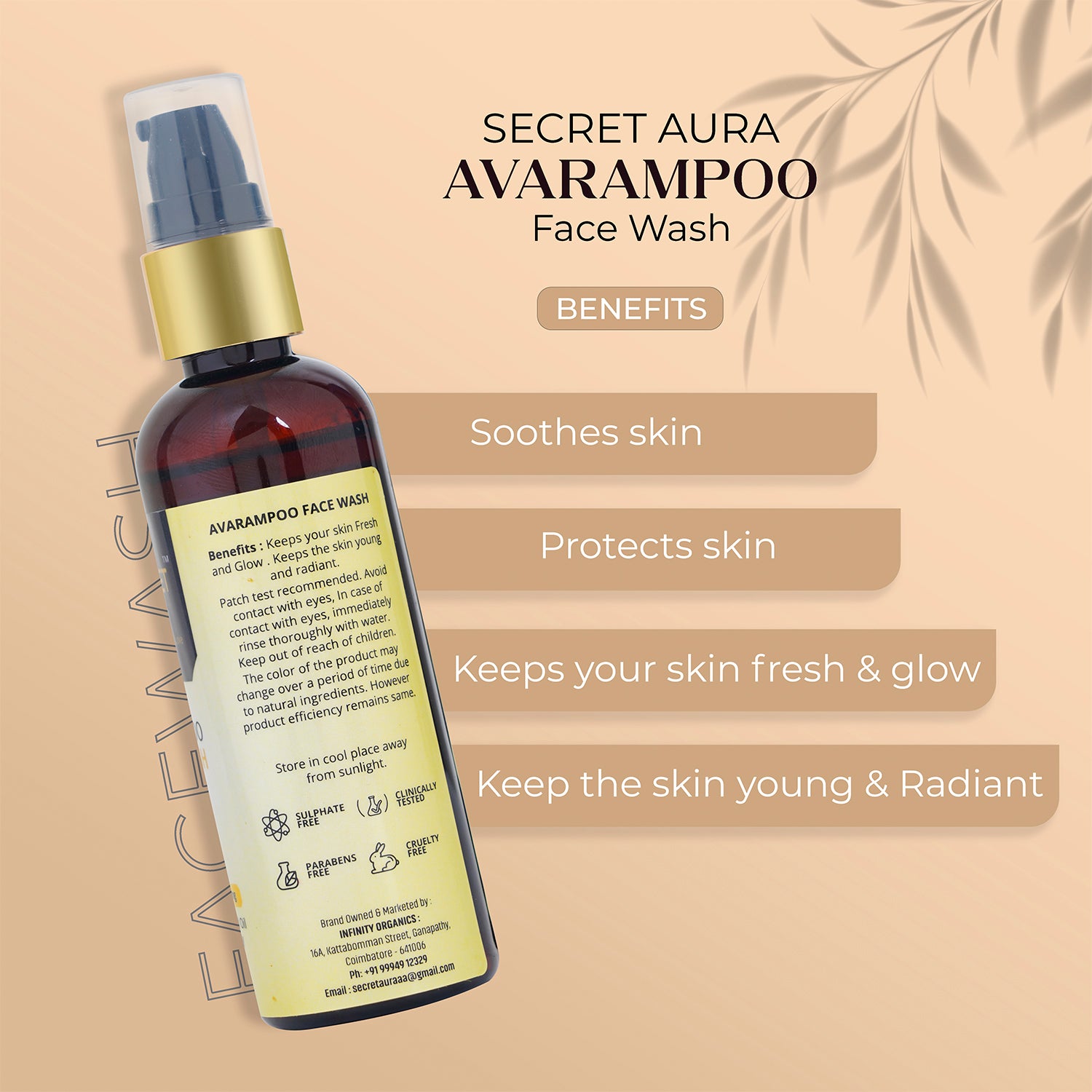 Avarampoo Facewash - 100ml