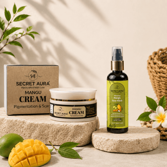 Mangu Face Wash & Cream Combo