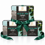 Dead Sea Mud Soap 125g x 3 - Pack of 3