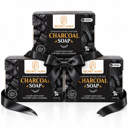 Charcoal Soap 125g x 3 - Pack of 3