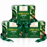 Spirulina Soap 125g x3 -  Pack of 3