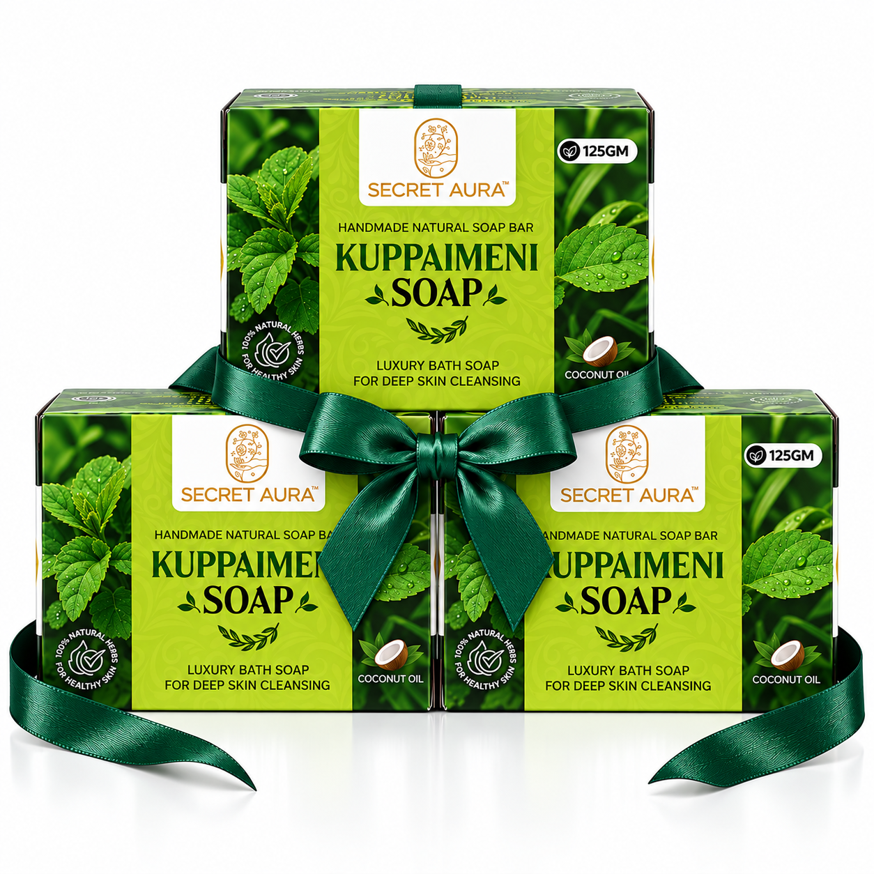 Kuppaimeni Soap 125g x 3 - Pack of 3