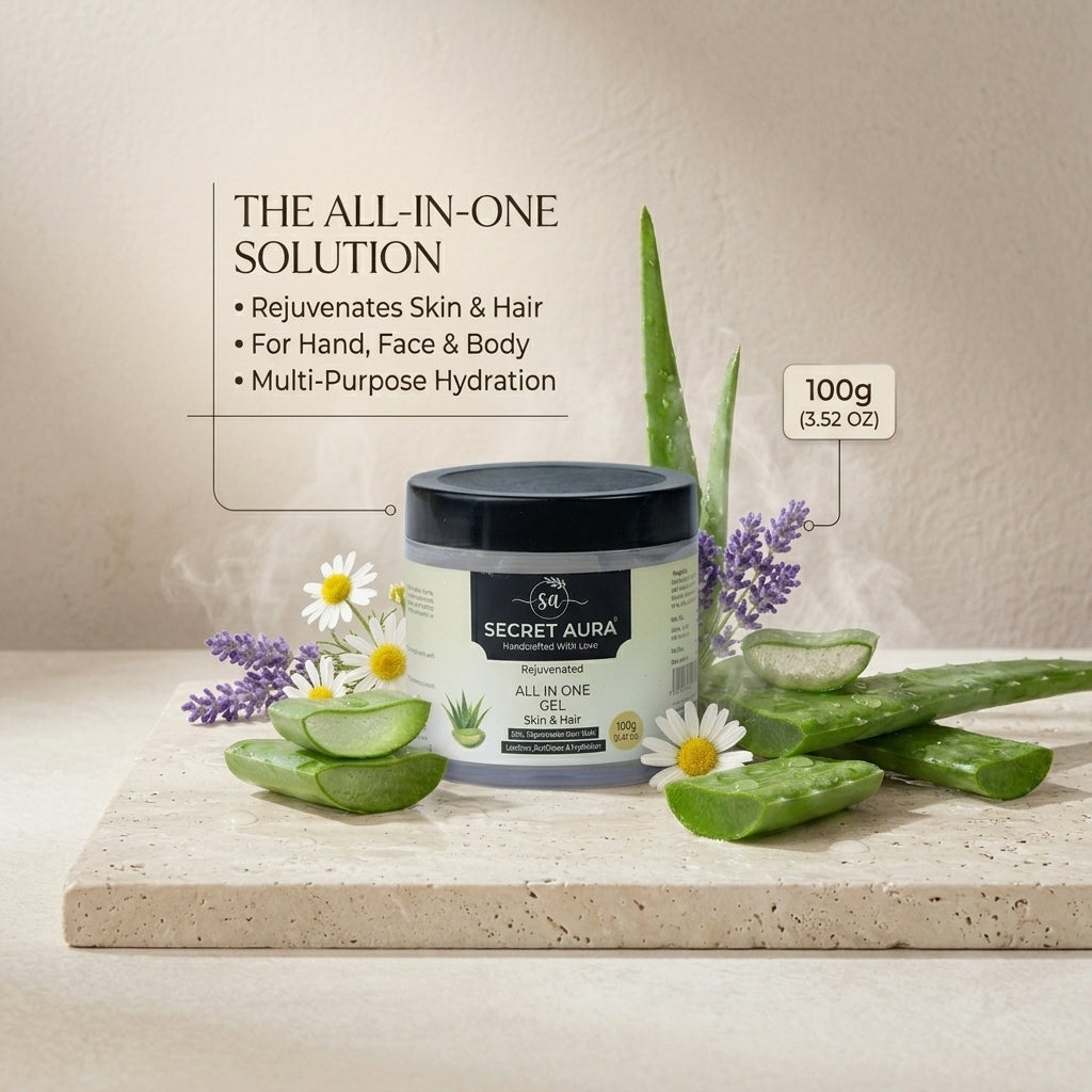 All In One Gel for Skin & Hair - 100g