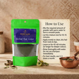 Herbal Hair Color Powder - 100g | Chemical-Free Herbal Hair Color