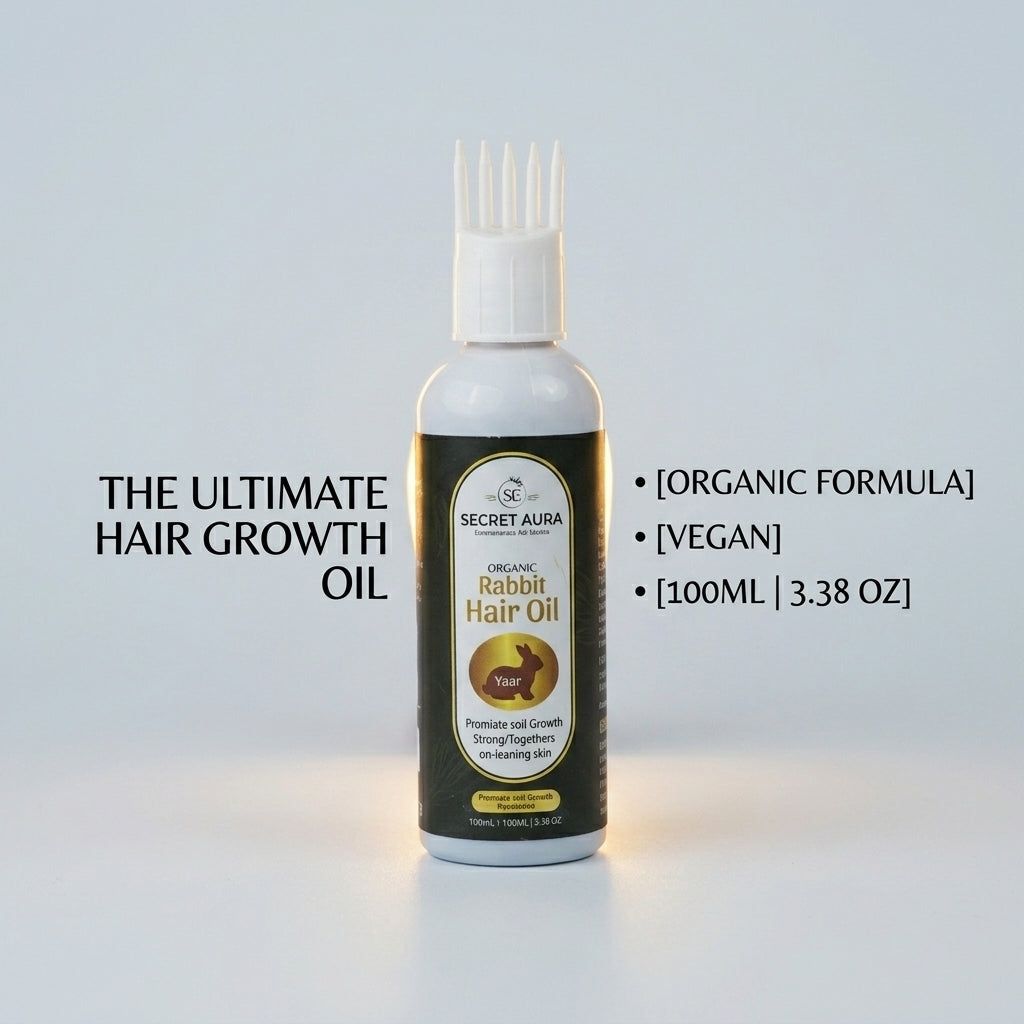 Rabbit Hair Oil – 100ml